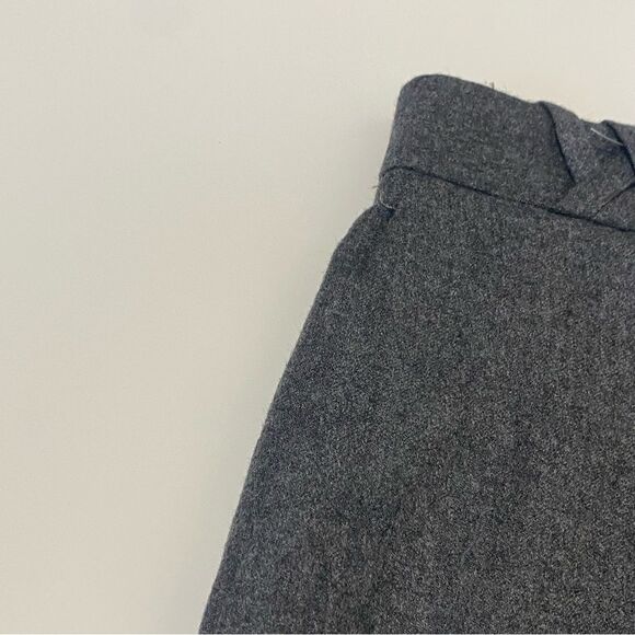 Vintage Talbots made Of Italian Fabric 100% Wool Pants Gray Women's Size 10 - Picture 11 of 15